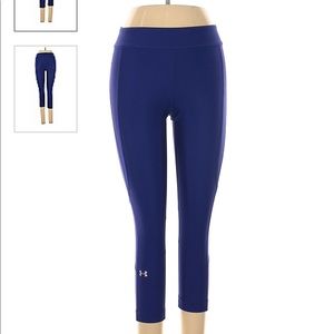Under Armour Purple Crop Leggings